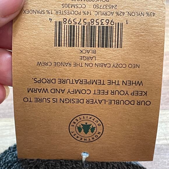 Cozy cabin men’s crew socks set of 3 size large (8-12.5) - Picture 4 of 9